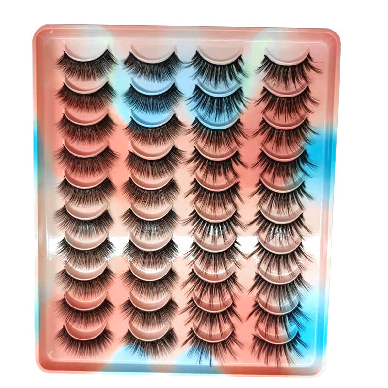 20 Pairs Of Natural Simulation Long Thick Soft Eyelashes