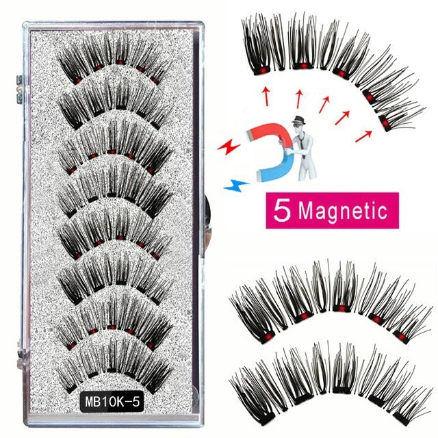 Magnetic False Eyelash Suit Series Magnetic Eyelash Daily Wear Clip Can Be Reused