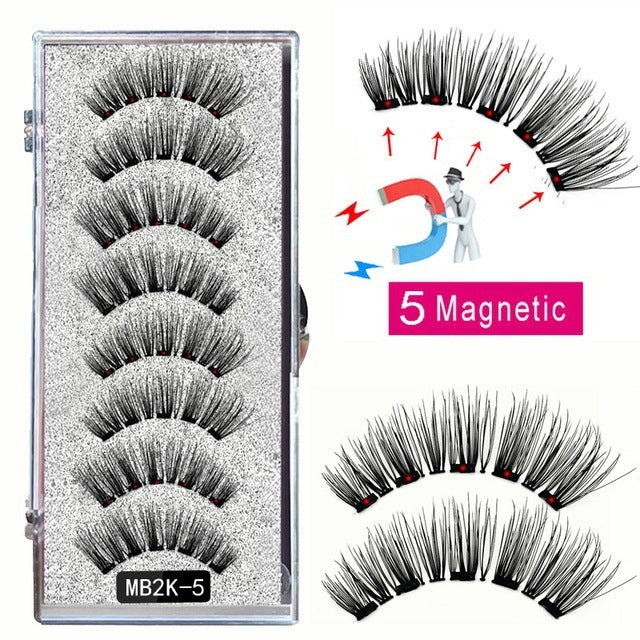 Magnetic False Eyelash Suit Series Magnetic Eyelash Daily Wear Clip Can Be Reused