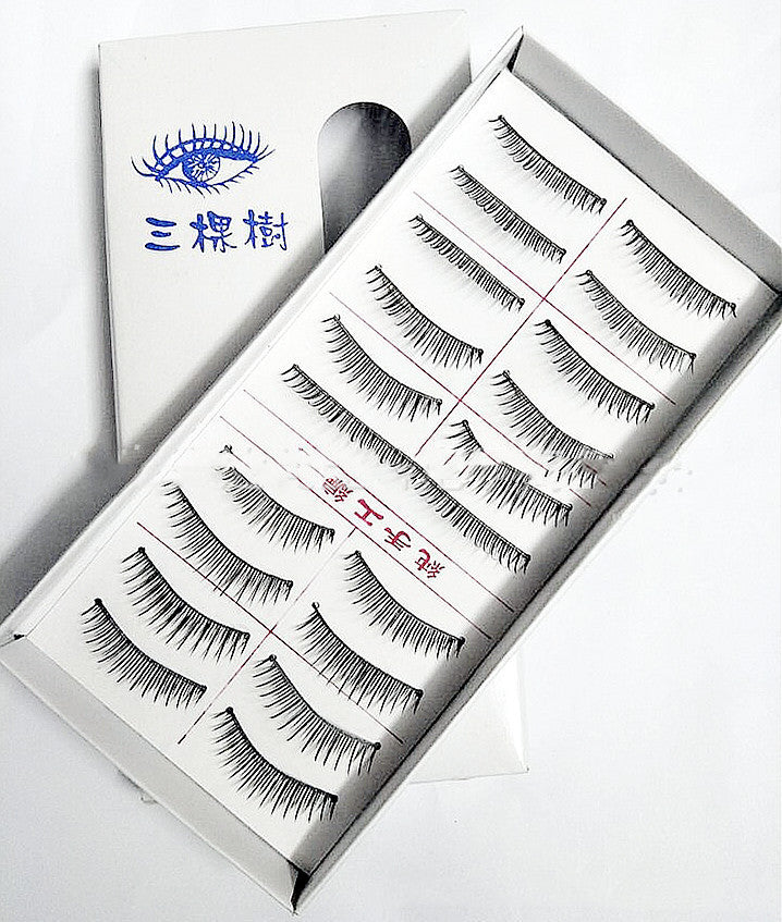 Ladies Fashion Thick Handmade Artificial False Eyelashes