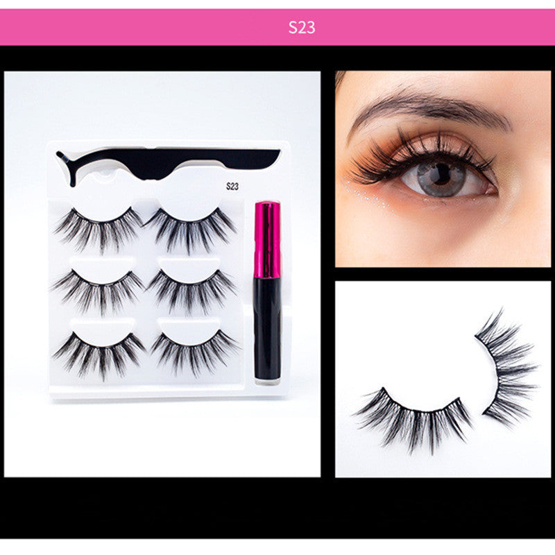 3 Pairs Of Magnetic Eyelashes