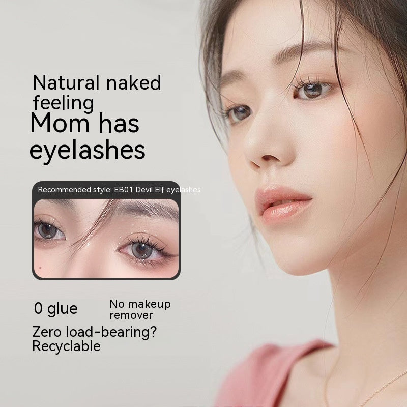 Magnetic False Eyelashes Natural Simulation Tool Outfit