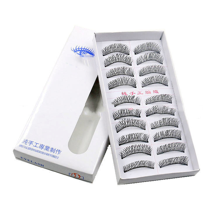 Ladies Fashion Thick Handmade Artificial False Eyelashes