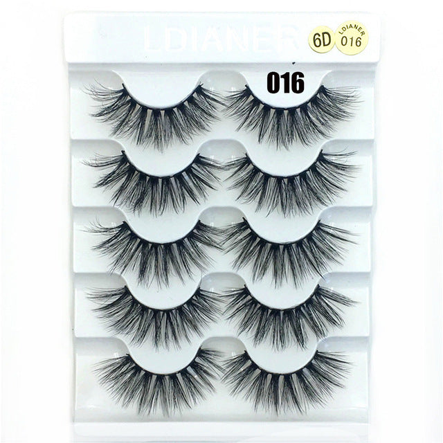 Thick Multi-layered Three-dimensional False Eyelashes