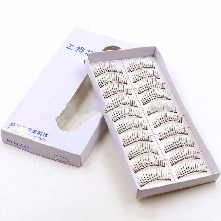 Ladies Fashion Thick Handmade Artificial False Eyelashes