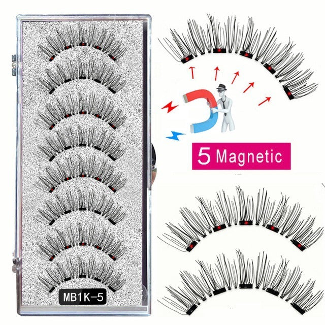 Magnetic False Eyelash Suit Series Magnetic Eyelash Daily Wear Clip Can Be Reused