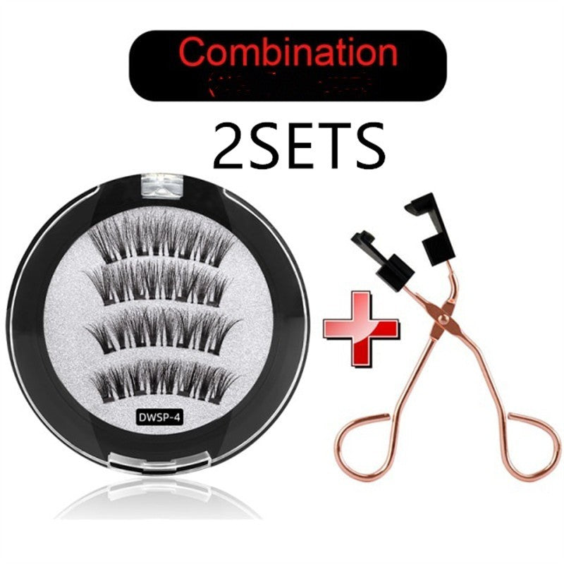 Quantum Magnetic False Eyelash Clip Set Eye Makeup Tool