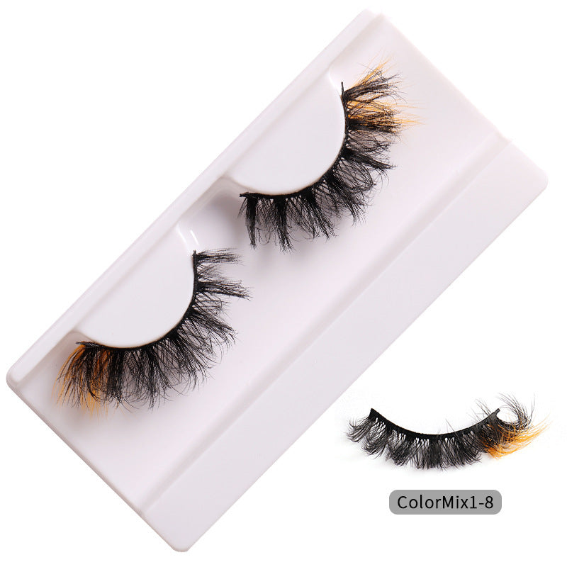 fashion High Color Fried Curly Eyelashes