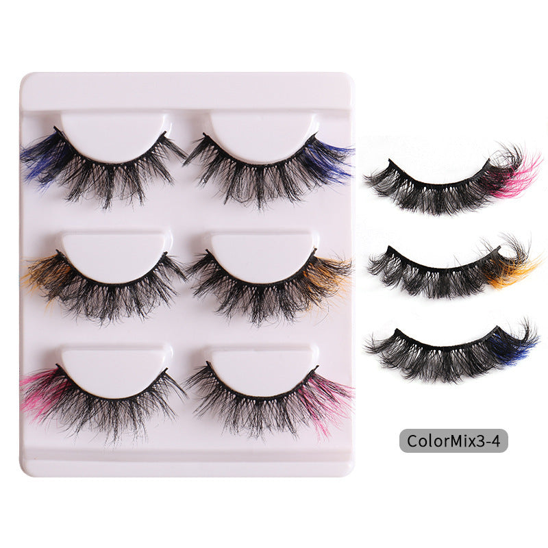 fashion High Color Fried Curly Eyelashes