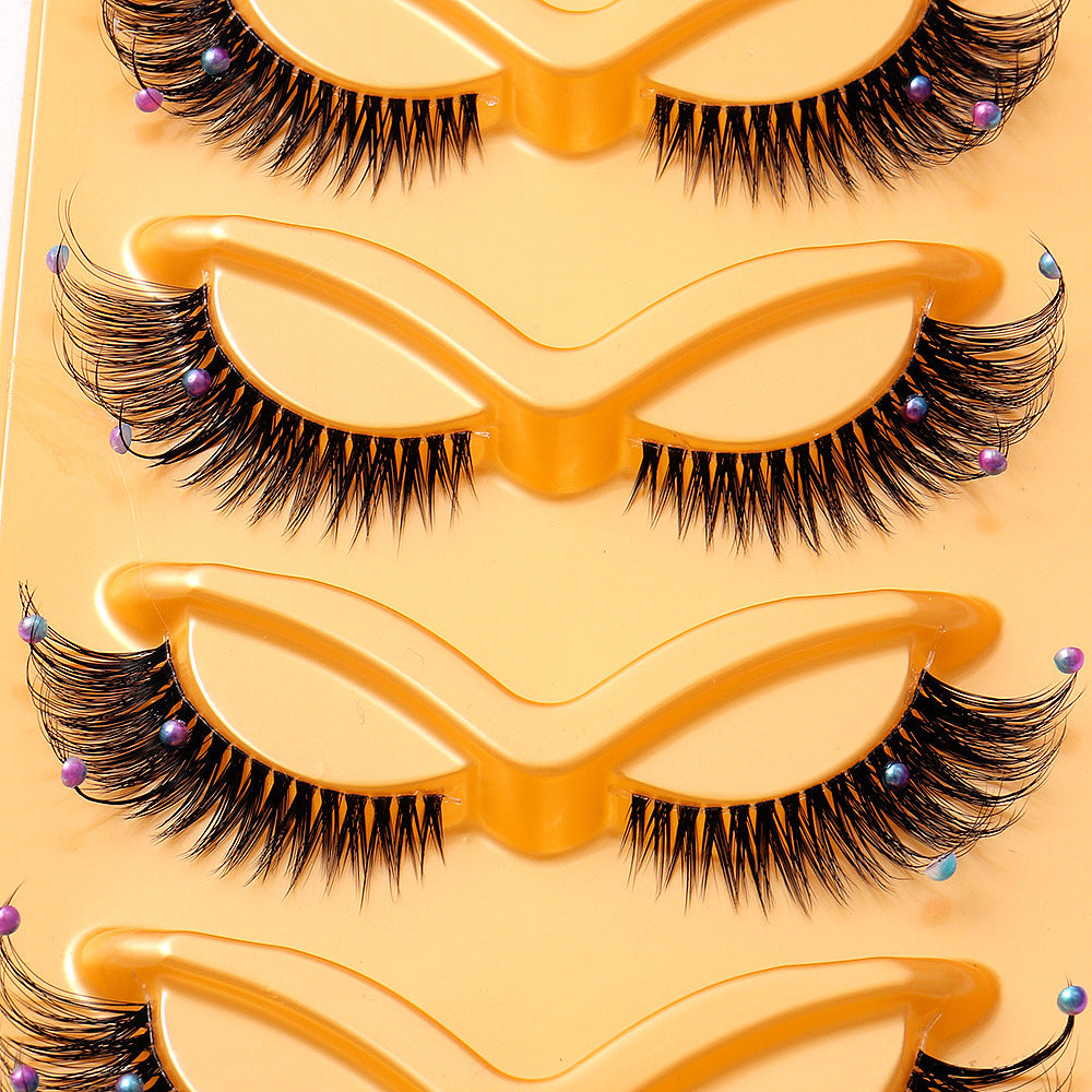 Decorative Flexible Stage With Diamond Eyelash