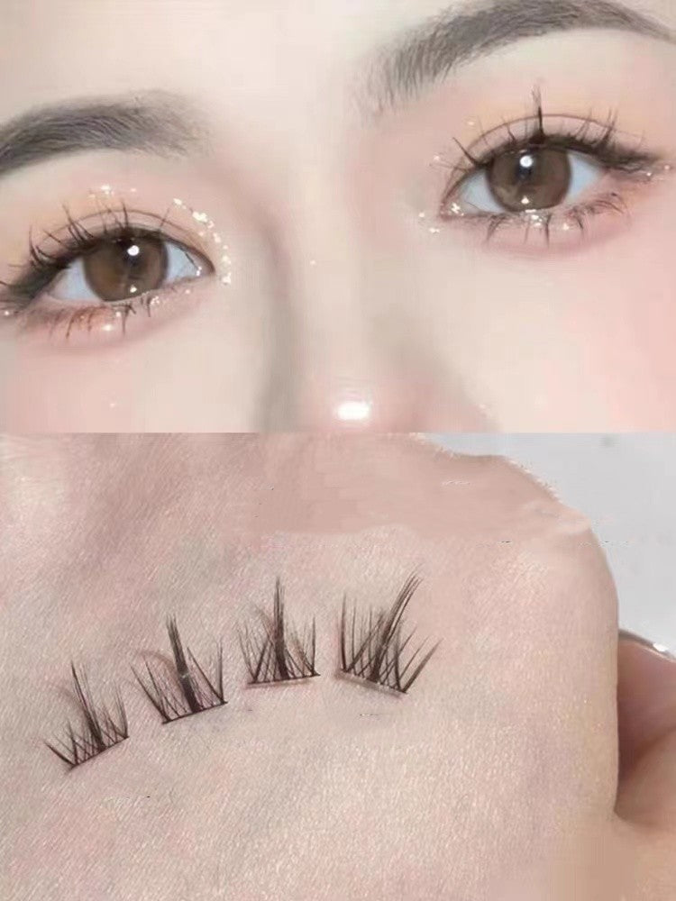 10 Rows Of Large Capacity Spire Wheat Ear False Eyelashes