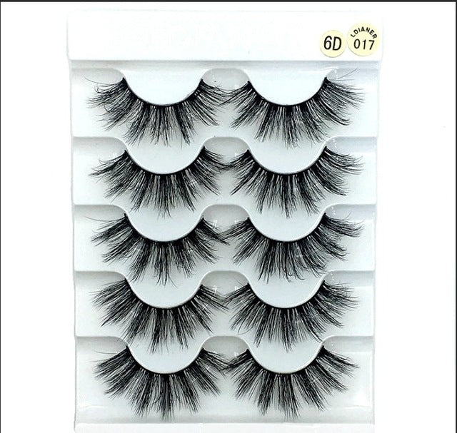 Thick Multi-layered Three-dimensional False Eyelashes