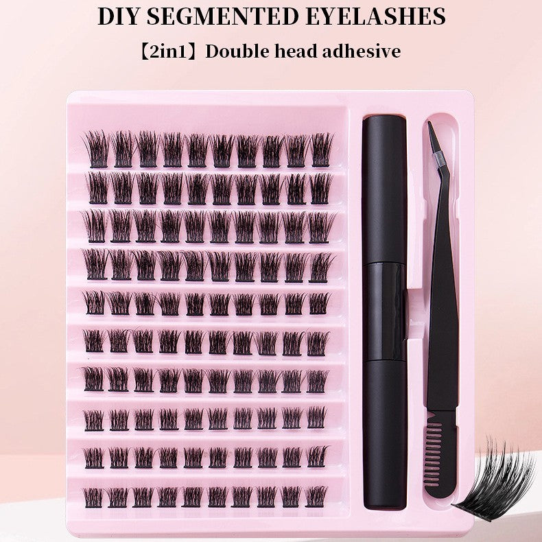 Large Capacity Single Cluster False Eyelashes Suit