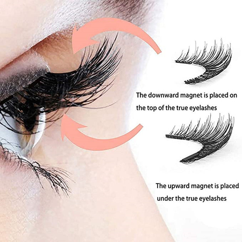 Magnetic False Eyelash Suit Series Magnetic Eyelash Daily Wear Clip Can Be Reused