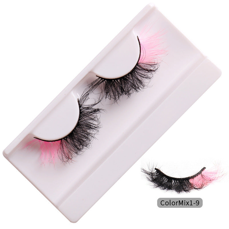 fashion High Color Fried Curly Eyelashes