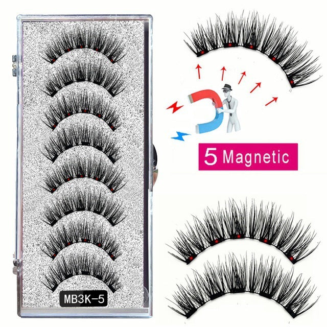 Magnetic False Eyelash Suit Series Magnetic Eyelash Daily Wear Clip Can Be Reused